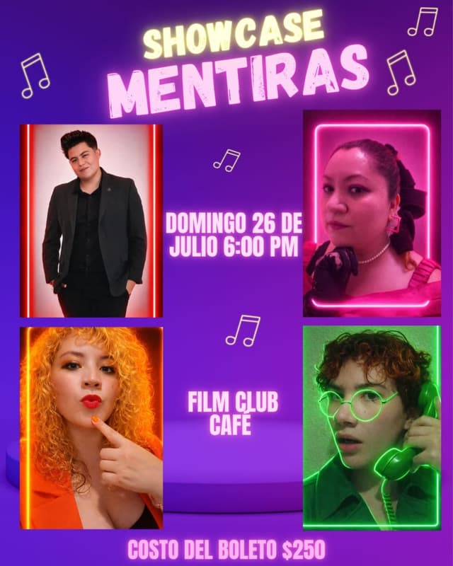 SHOWCASE MENTIRAS