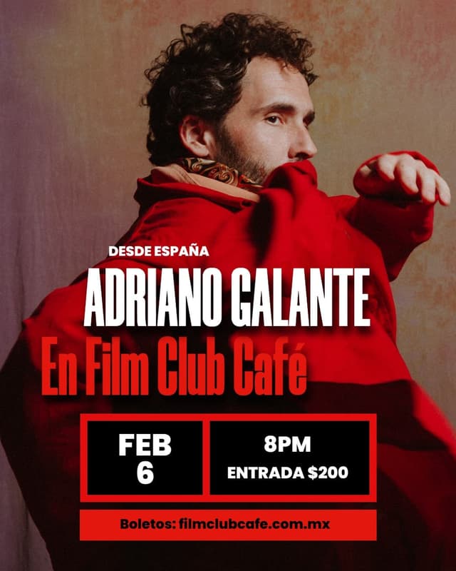 ADRIANO GALANTE EN CONCIERTO