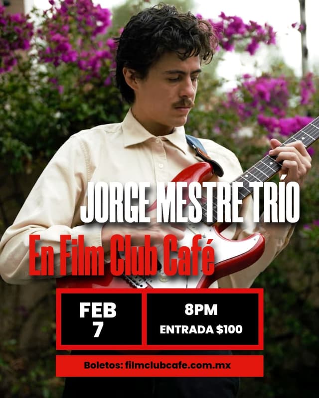 JORGE MESTRE TRÍO EN CONCIERTO