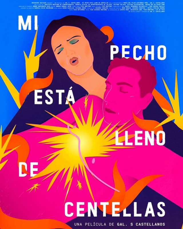 MI PECHO ESTÁ LLENO DE CENTELLAS