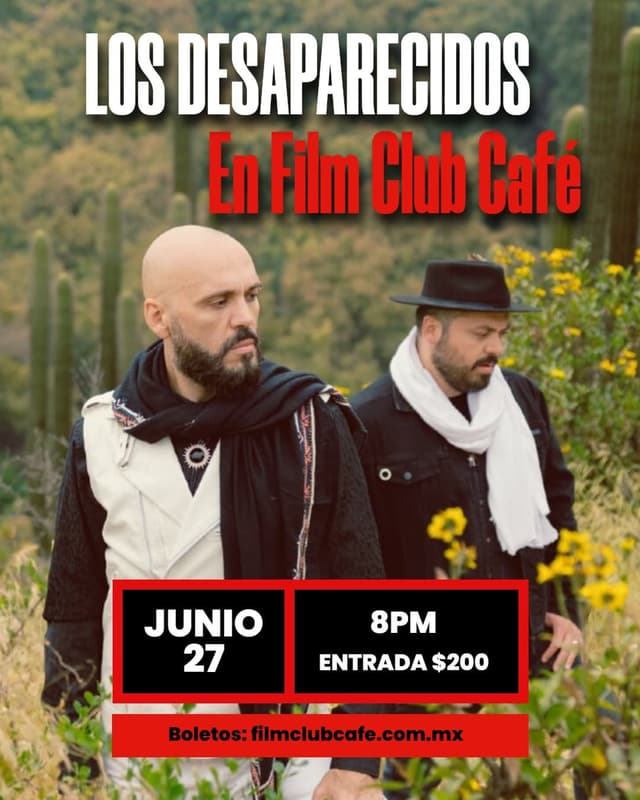LOS DESAPARECIDOS EN CONCIERTO