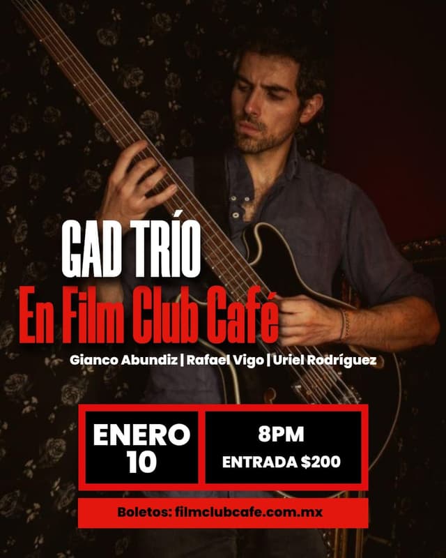 GAD TRÍO EN CONCIERTO